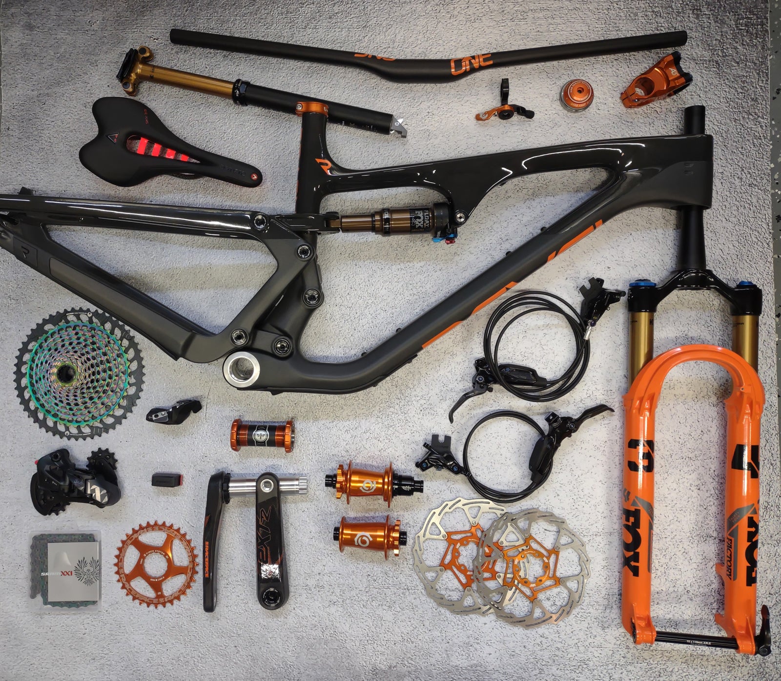 Used sales bike components